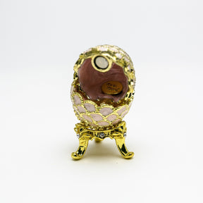 Golden Pink Faberge Egg Easter Egg Keren Kopal