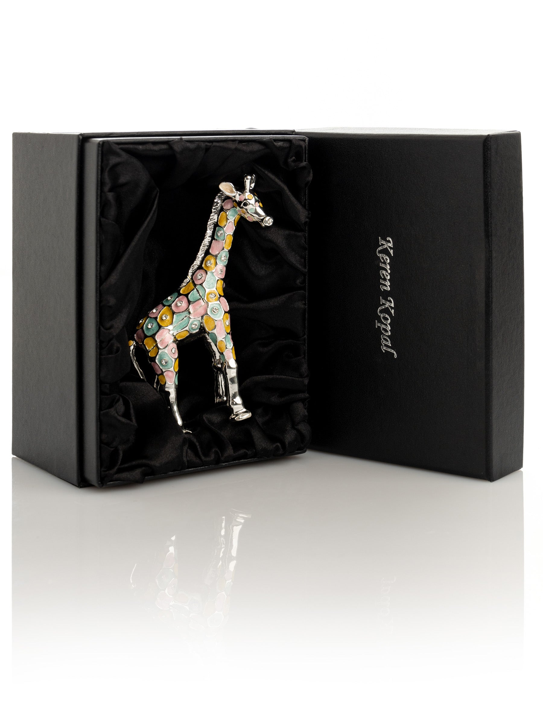 Colorful Giraffe Trinket Box