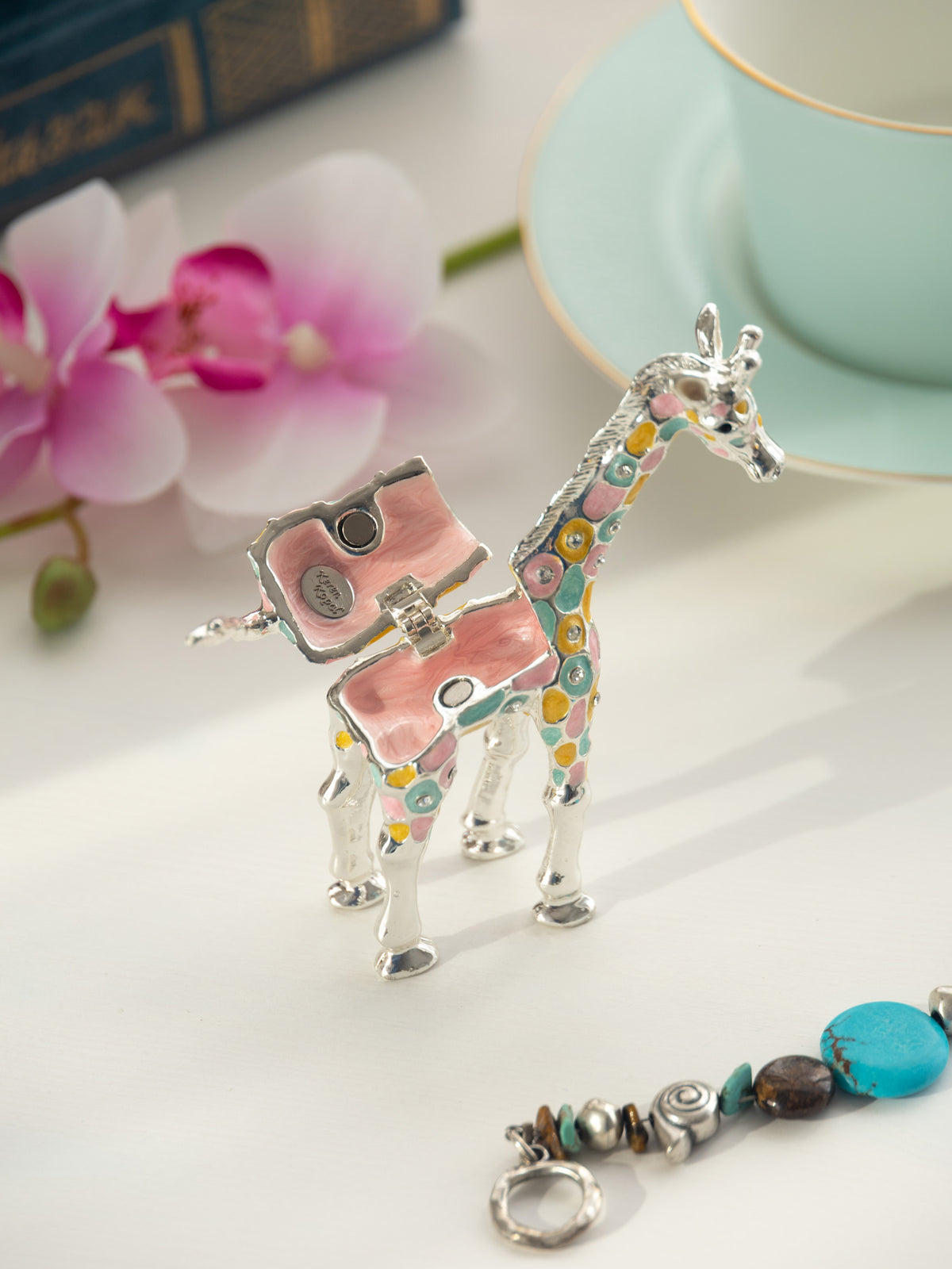 Colorful Giraffe Trinket Box