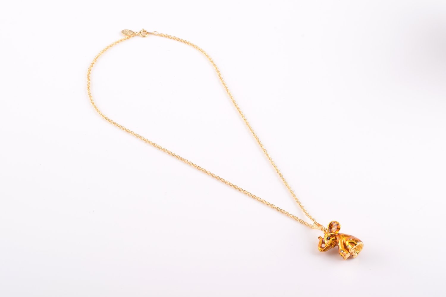 Keren Kopal Gold Elephant Pendant Necklace  39.00