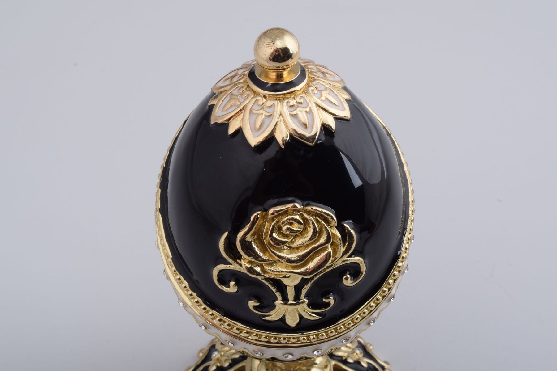 Keren Kopal Golden Black Royal Faberge Egg  86.50