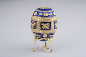 Keren Kopal Golden Blue Faberge Egg  174.00