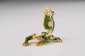 Keren Kopal Green Frog with a Flower  41.50