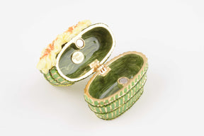 Keren Kopal Green Handbag with Yellow Flowers  49.00