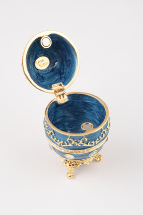 Blue Faberge Egg