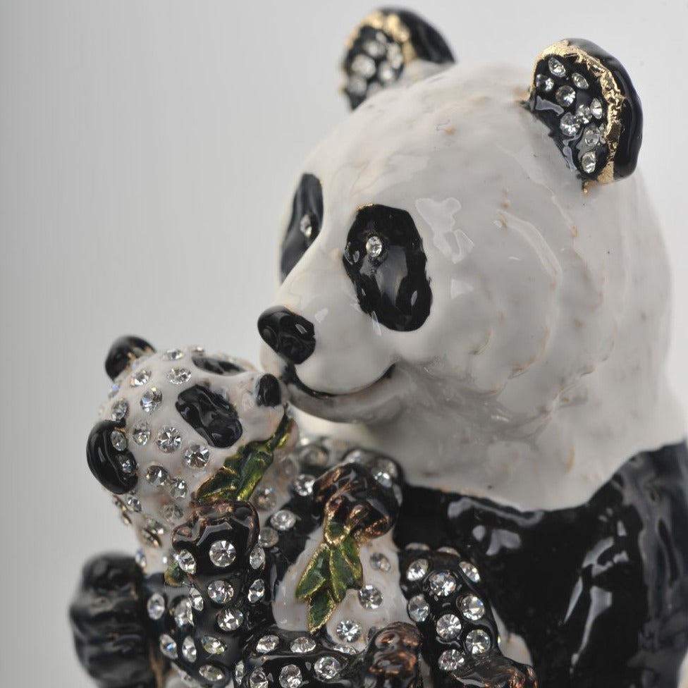 Keren Kopal Mother & Child Panda Bears  110.00