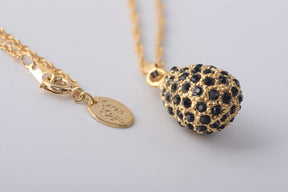 Keren Kopal Golden Black Egg Pendant Necklace Pendant 39.00