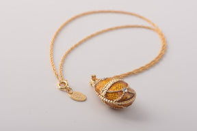 Keren Kopal Mustard Yellow Egg Pendant Necklace Pendant 37.00