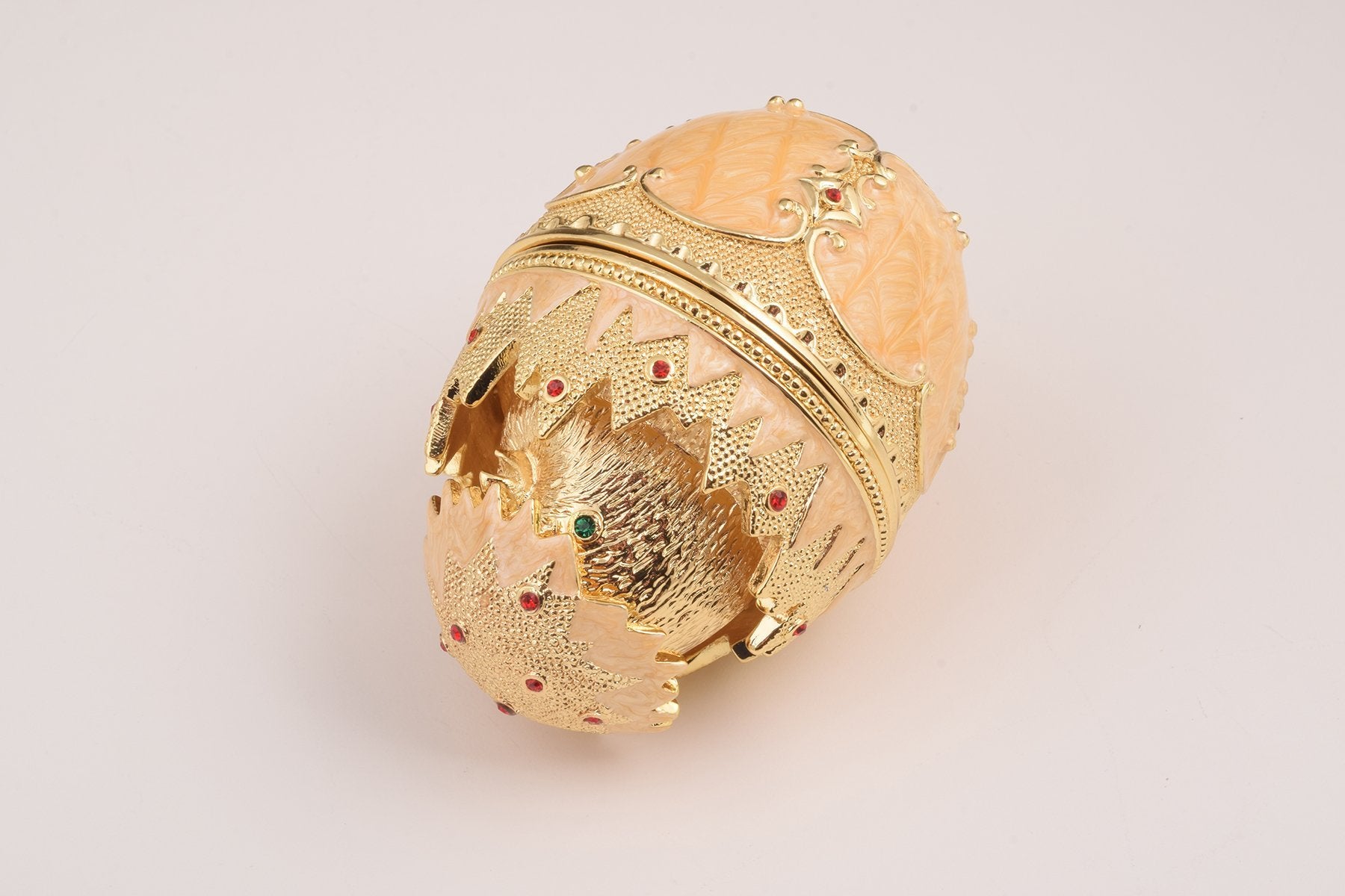 Keren Kopal Pink Chicken in Egg Faberge Egg  89.00