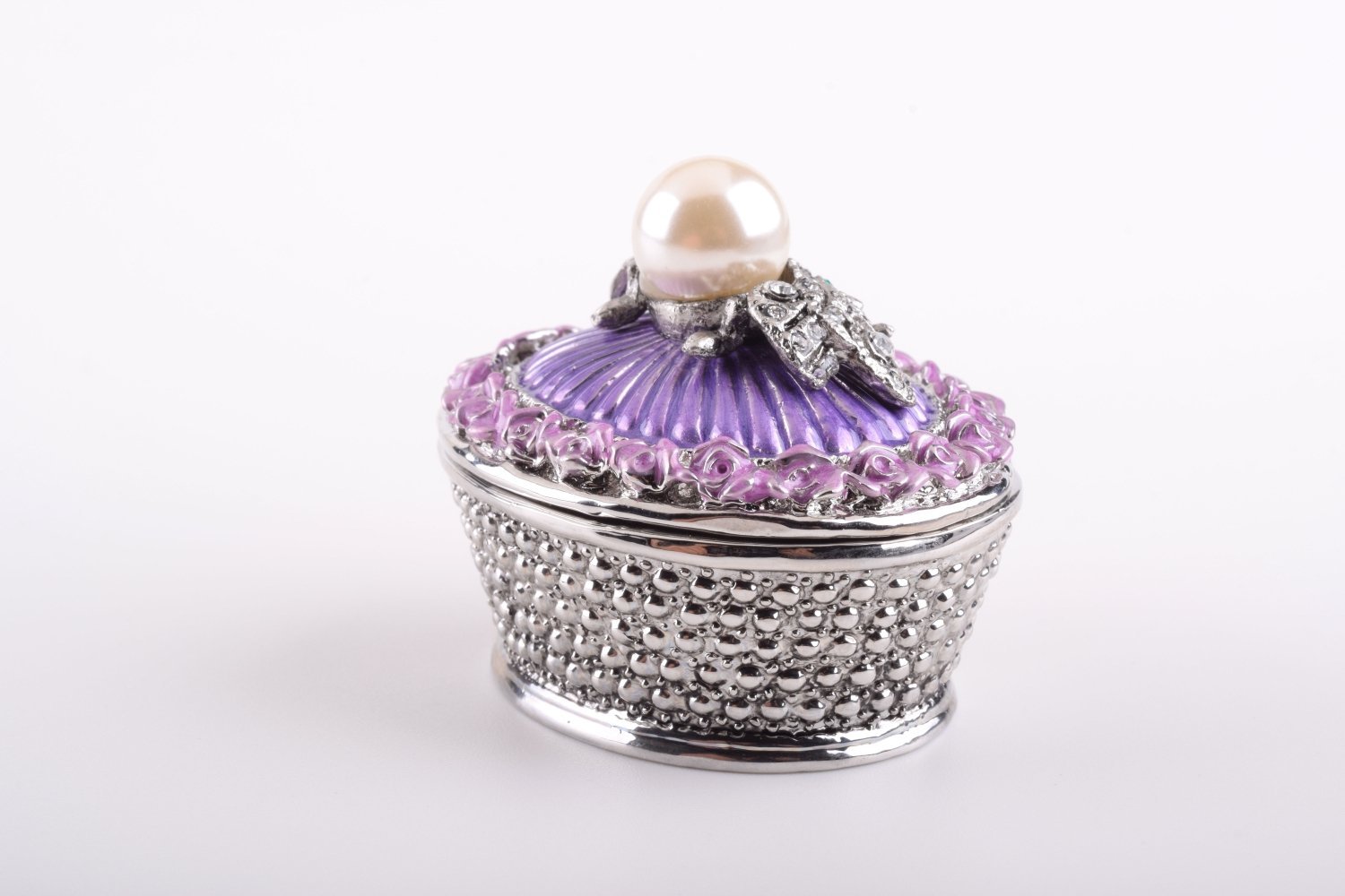 Keren Kopal Purple Box with Pearl  44.00