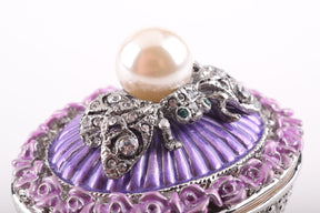 Keren Kopal Purple Box with Pearl  44.00