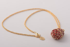 Keren Kopal Red Egg Pendant Necklace  39.00