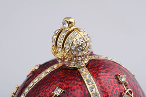 Keren Kopal Red Majestic Faberge Egg  151.50