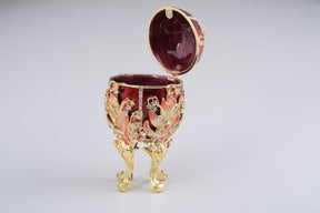 Keren Kopal Red Majestic Faberge Egg  151.50