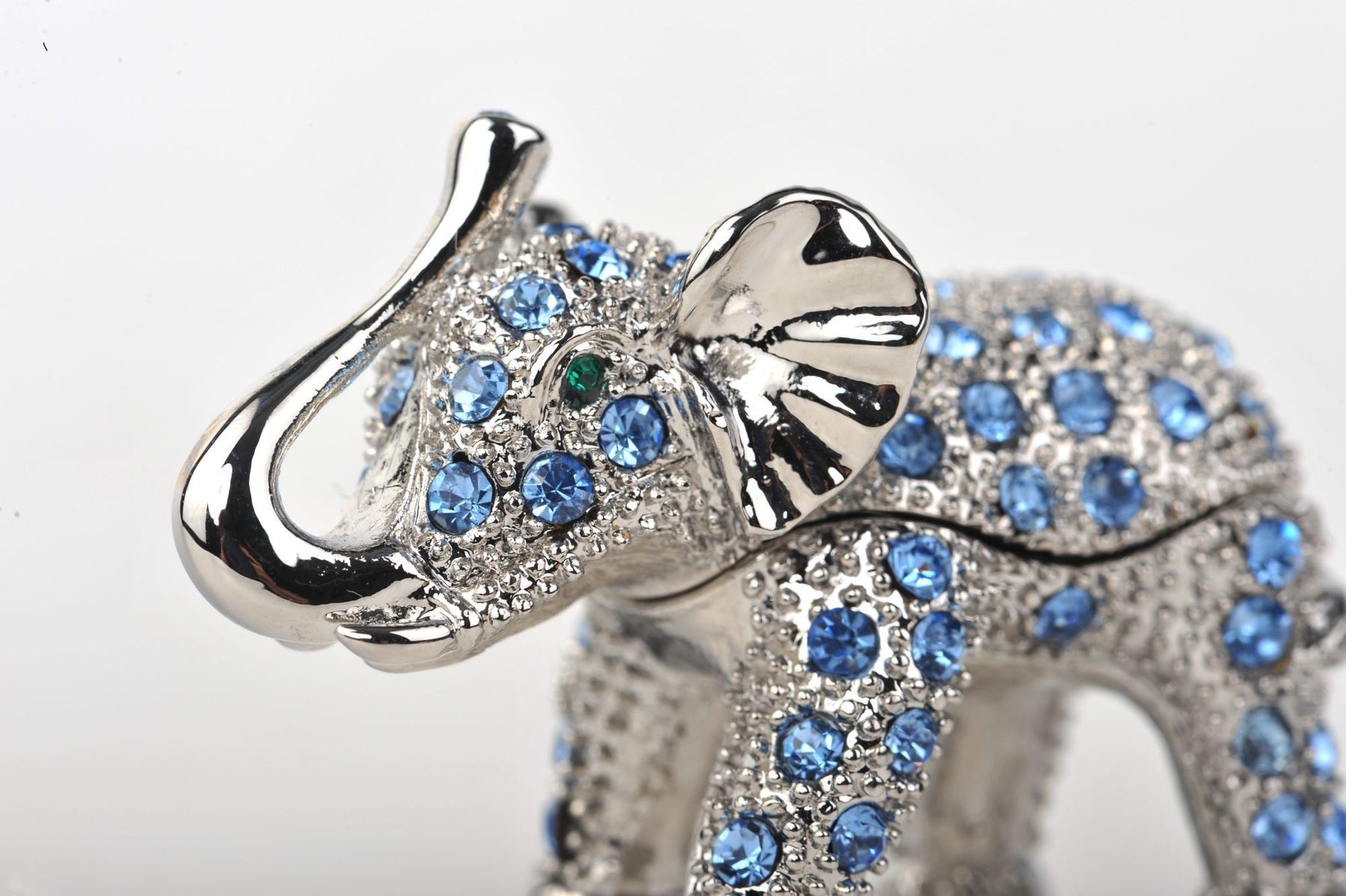 Silver & Blue Elephant  Keren Kopal