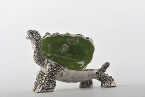 Silver & Green Turtle  Keren Kopal