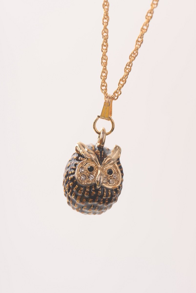 Keren Kopal Owl Charm Pendant Necklace jewelry 39.00