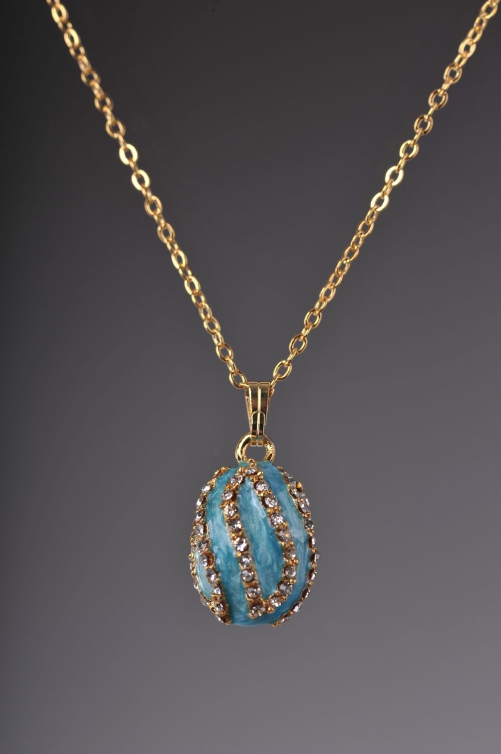 Keren Kopal Turquoise Spiral Pendant Necklace pendant 37.00