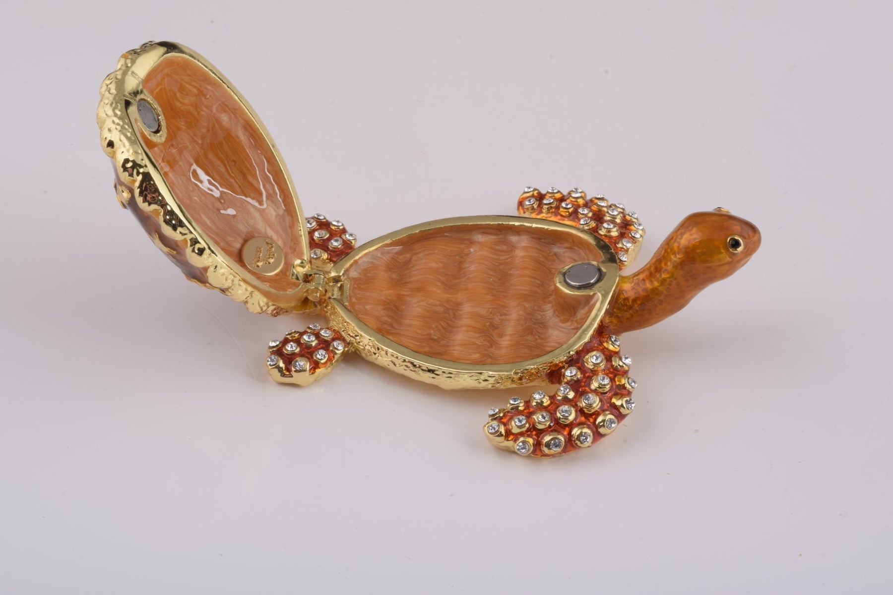 Brown Sea Turtle trinket box Keren Kopal