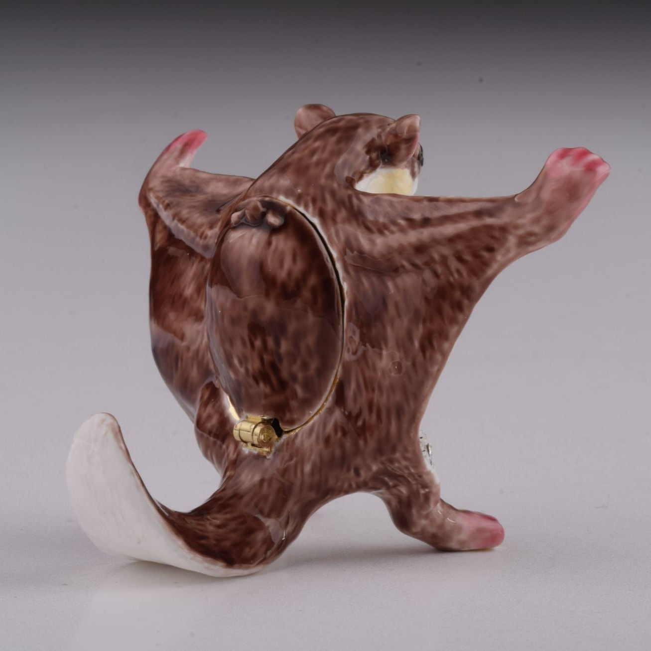 Brown bat trinket box Keren Kopal