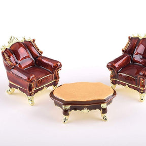 Chairs and Table trinket box Keren Kopal