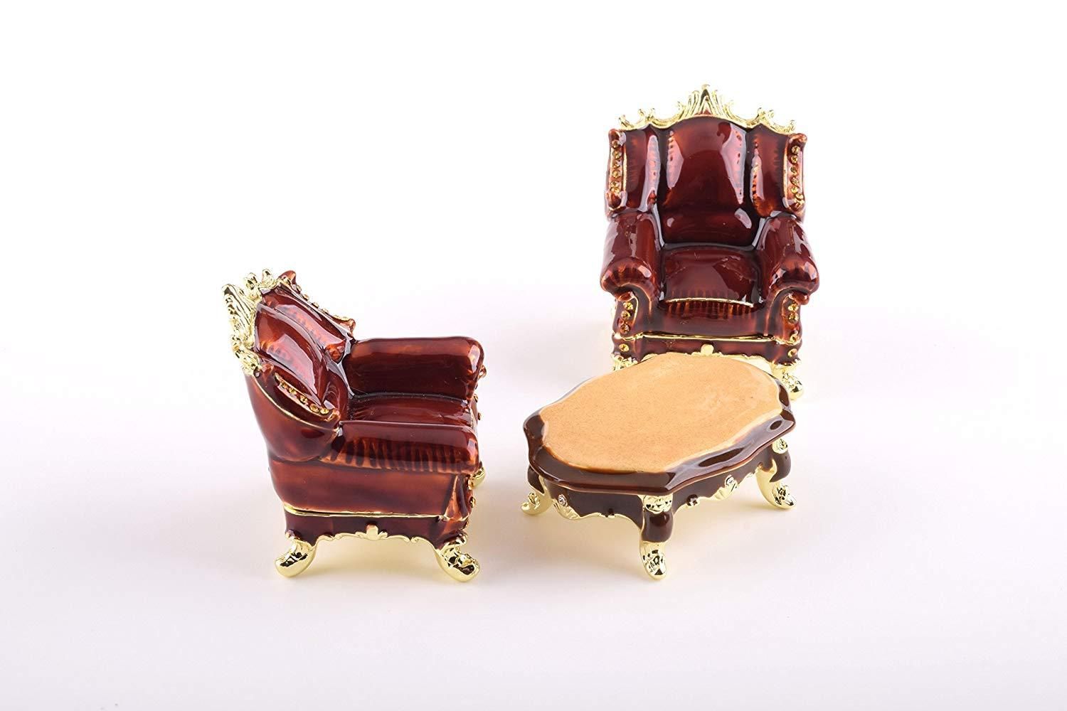 Chairs and Table trinket box Keren Kopal