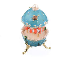 Clownfish Musical Carousel trinket box Keren Kopal