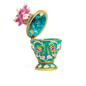 Green Vase Trinket Box trinket box Keren Kopal