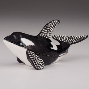 Orca Whale trinket box Keren Kopal