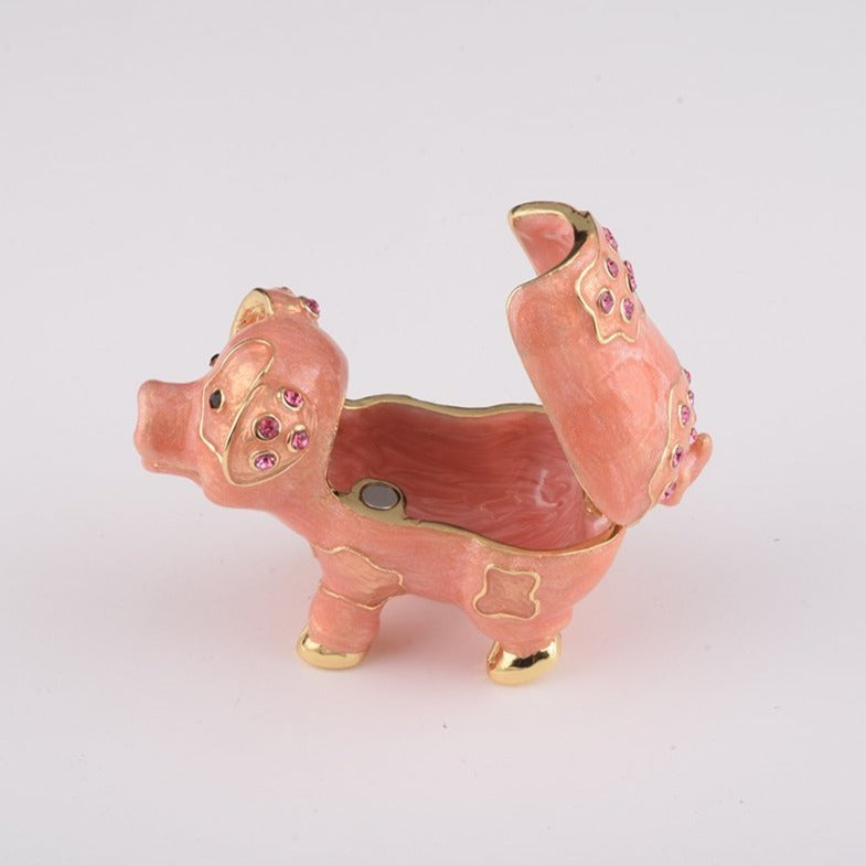 Pink Pig trinket box Keren Kopal