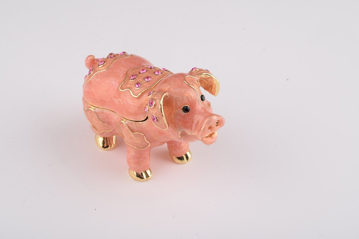 Pink Pig trinket box Keren Kopal