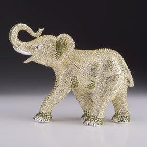 Silver Elephant trinket box Keren Kopal