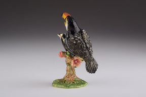 Toucan Bird trinket box Keren Kopal