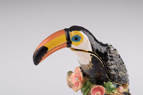 Toucan Bird trinket box Keren Kopal