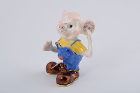 Keren Kopal Zodiac Rat trinket box 53.00